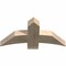 Ekena Millwork Bellingham Rough Sawn Timber Gable Bracket, Douglas Fir, 36"W x 18"H x 4"D x 6"F, 12/12 Pitch GBW036X18X0406BEL00RDF - alternate 5